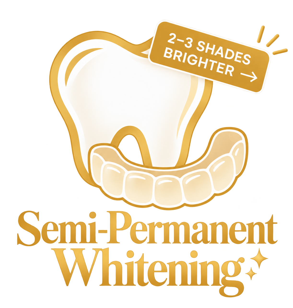 Semi-Permanent Whitening